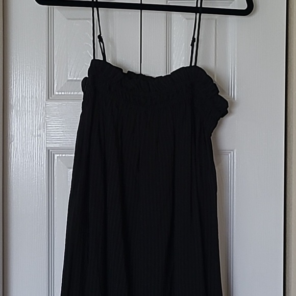NWT Black seersucker dress - Picture 1 of 3